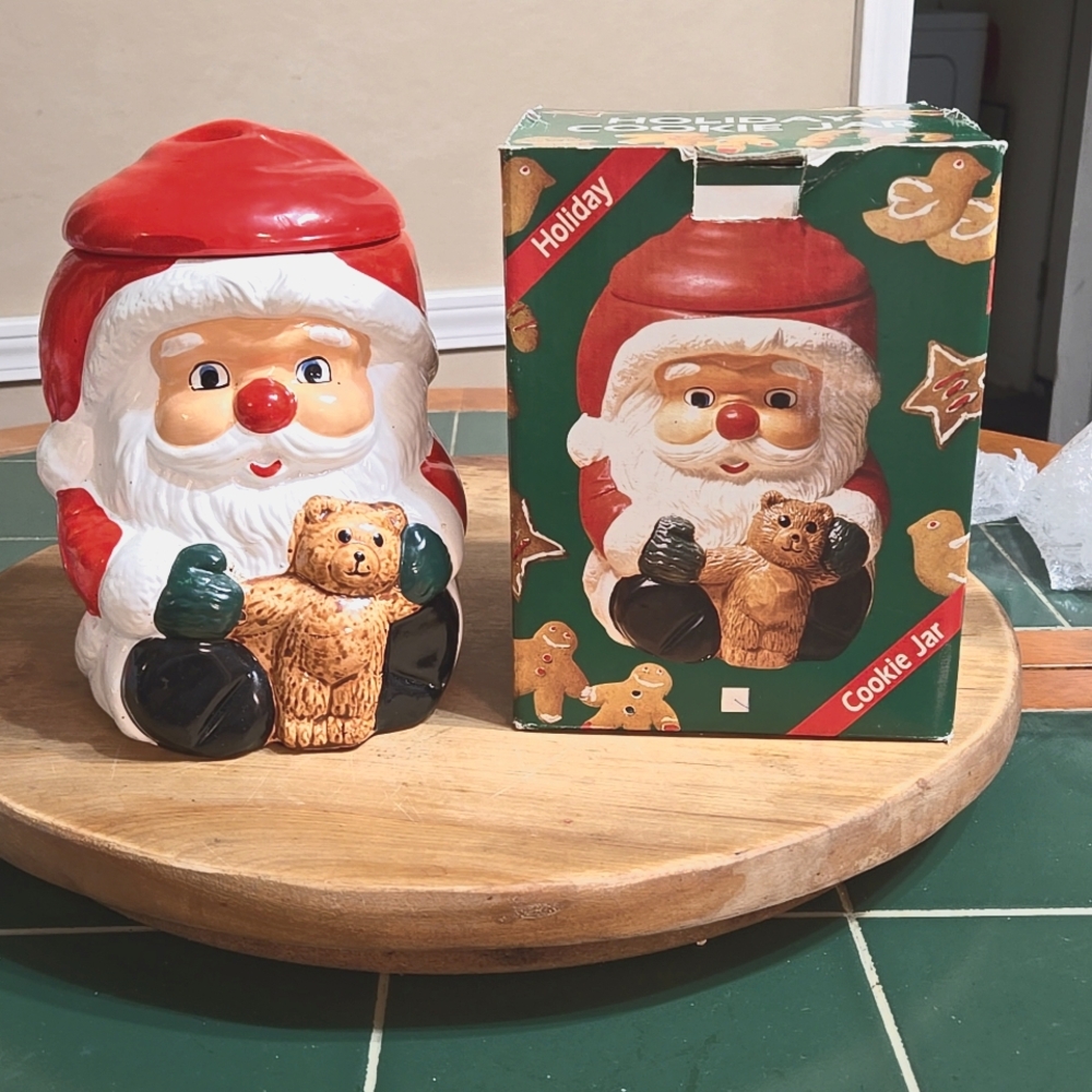 VTG Holiday Cookie Jar